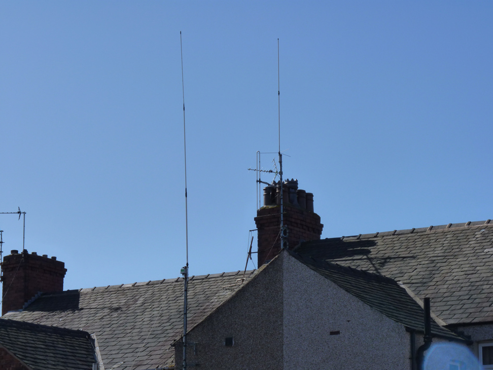M1AVV Antennas at home