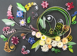 甜蜜之语 第五作品 卷纸花 给金的礼物