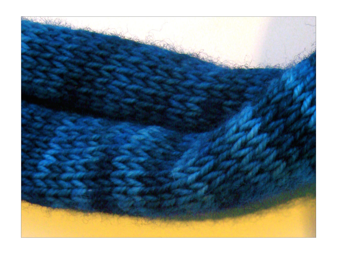 TECHknitting: Curling scarf rescue mission--part three: transforming stockine...