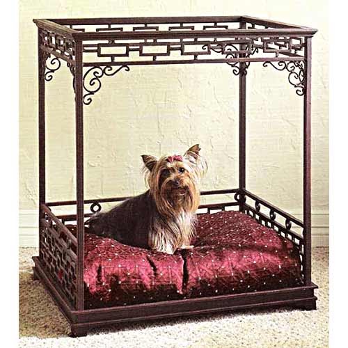 deeogee Asian Inspired Canopy Dog Bed