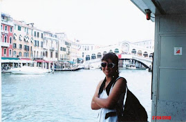 Ponte de Rialto e Sonia Vrubleski.