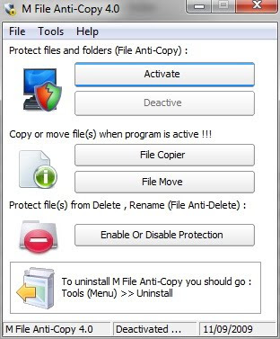 MFile Anti Copy