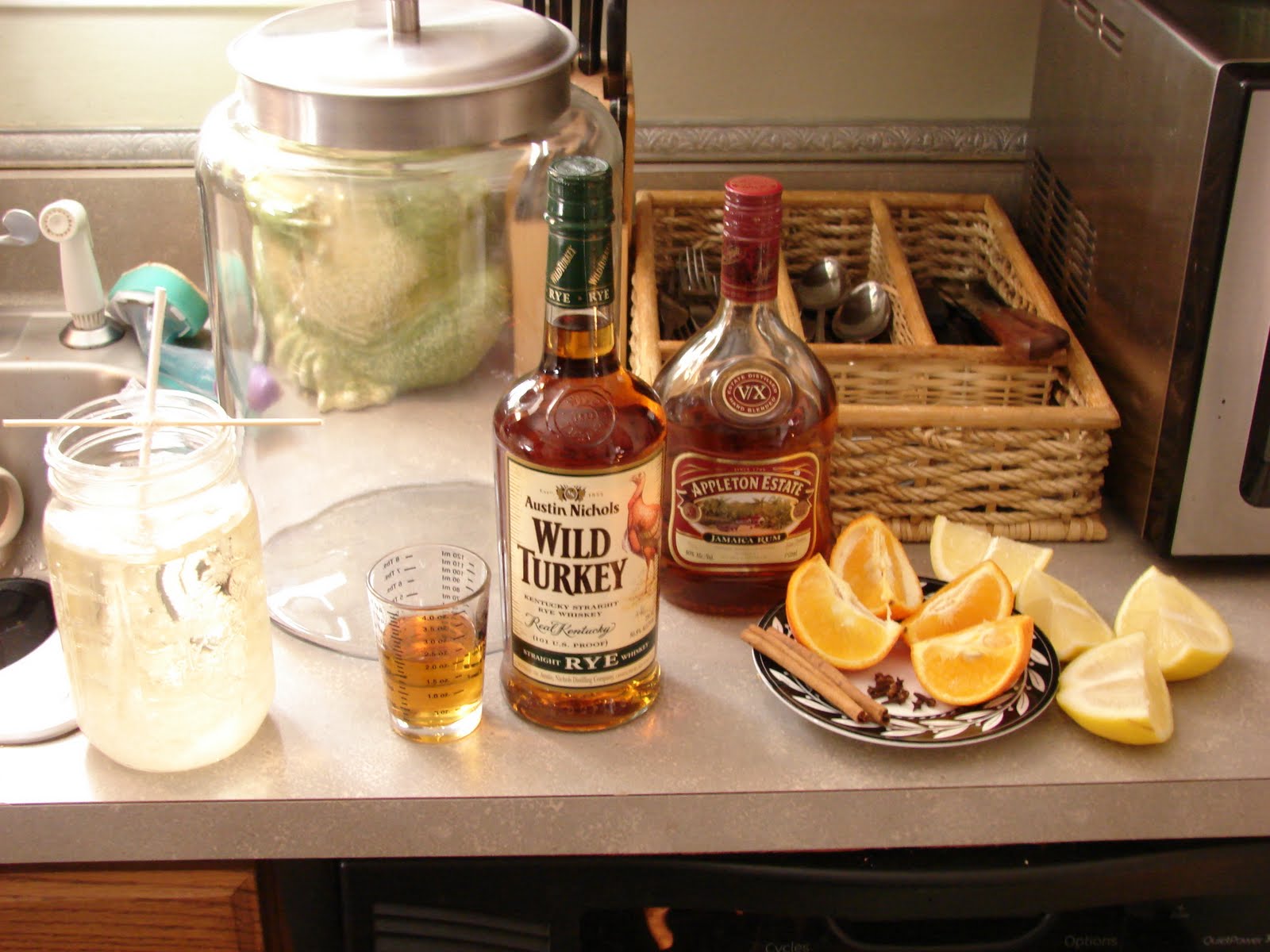 Unhistorical Rock and Rye recipe or, the first baby steps toward mixing