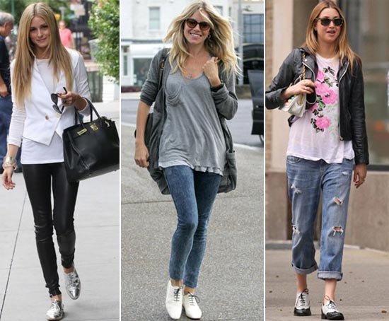 oxford com calça jeans