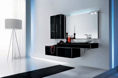 Modern Black Bathroom Furniture 