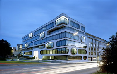 Imposing Office Building In Hamburg