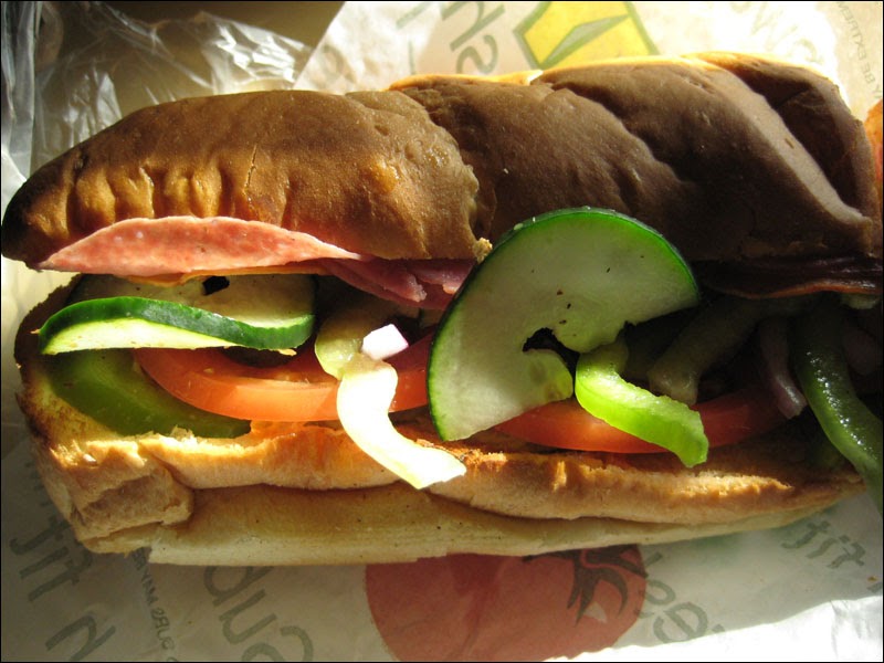 Review Subway's Spicy Italian Sub Sandwich Brand Eating