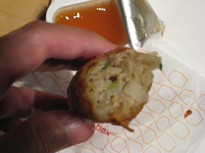 Jack in the Box Egg Roll cross section