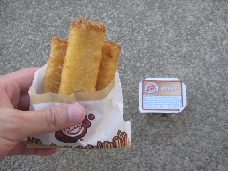 Review Burger King French Toast Sticks Brand Eating