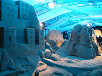 Presepe di sabbia a Bellaria Igea Marina