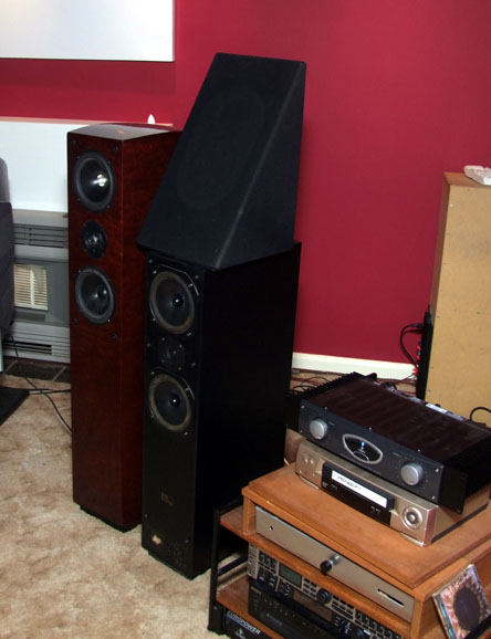 transmission line bookshelf speakers