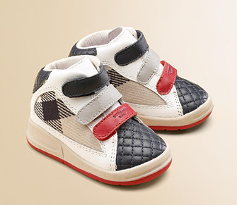 baby burberry shoes boy designer sneakers