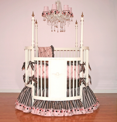 Designer Baby Round Cribs