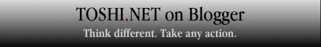 TOSHI.NET on Blogger