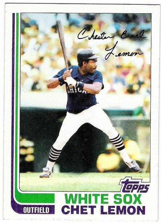 chet lemon white sox jersey