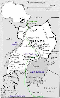 Ruta del Viaje de Speke y Grant