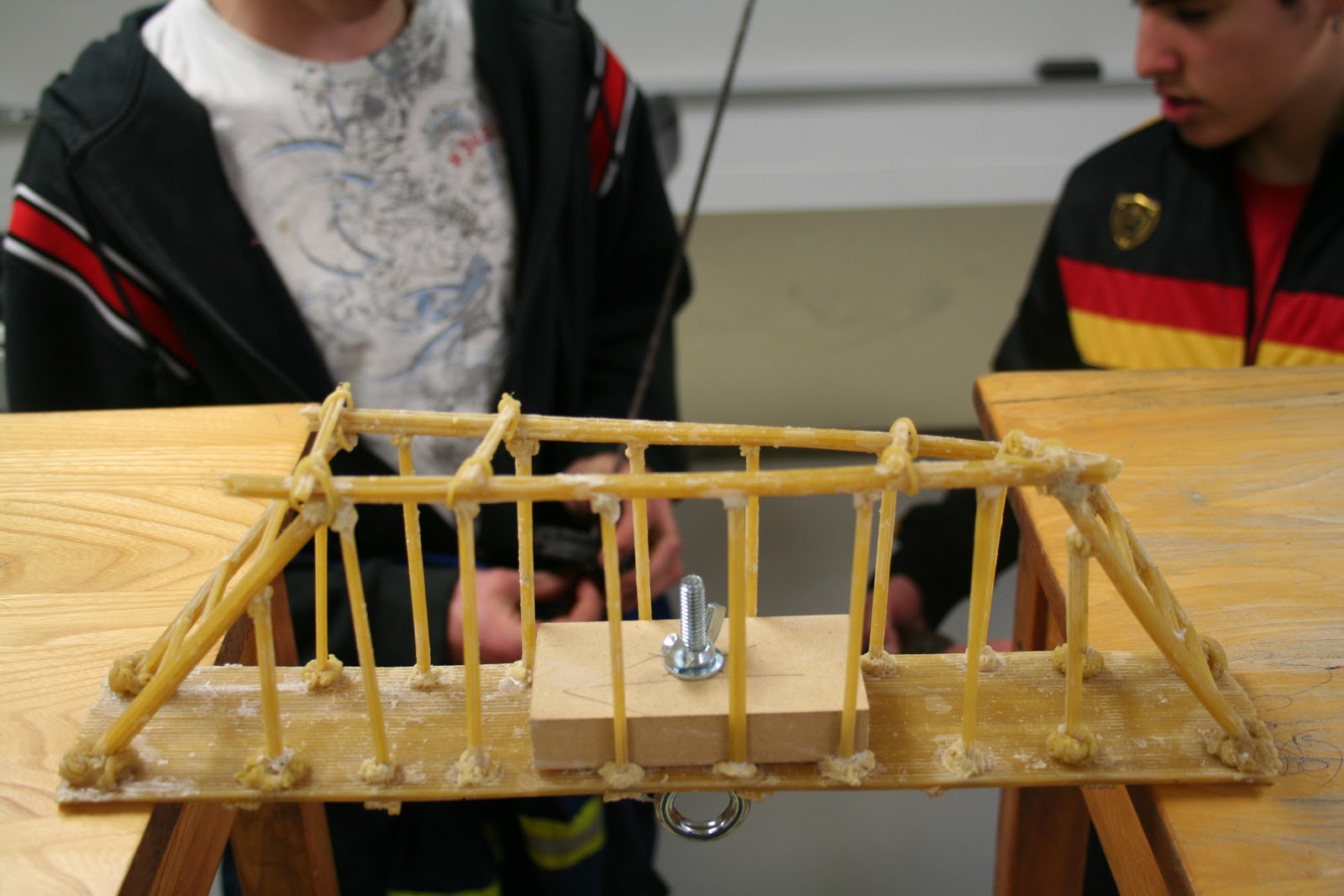 spaghetti bridge building competition