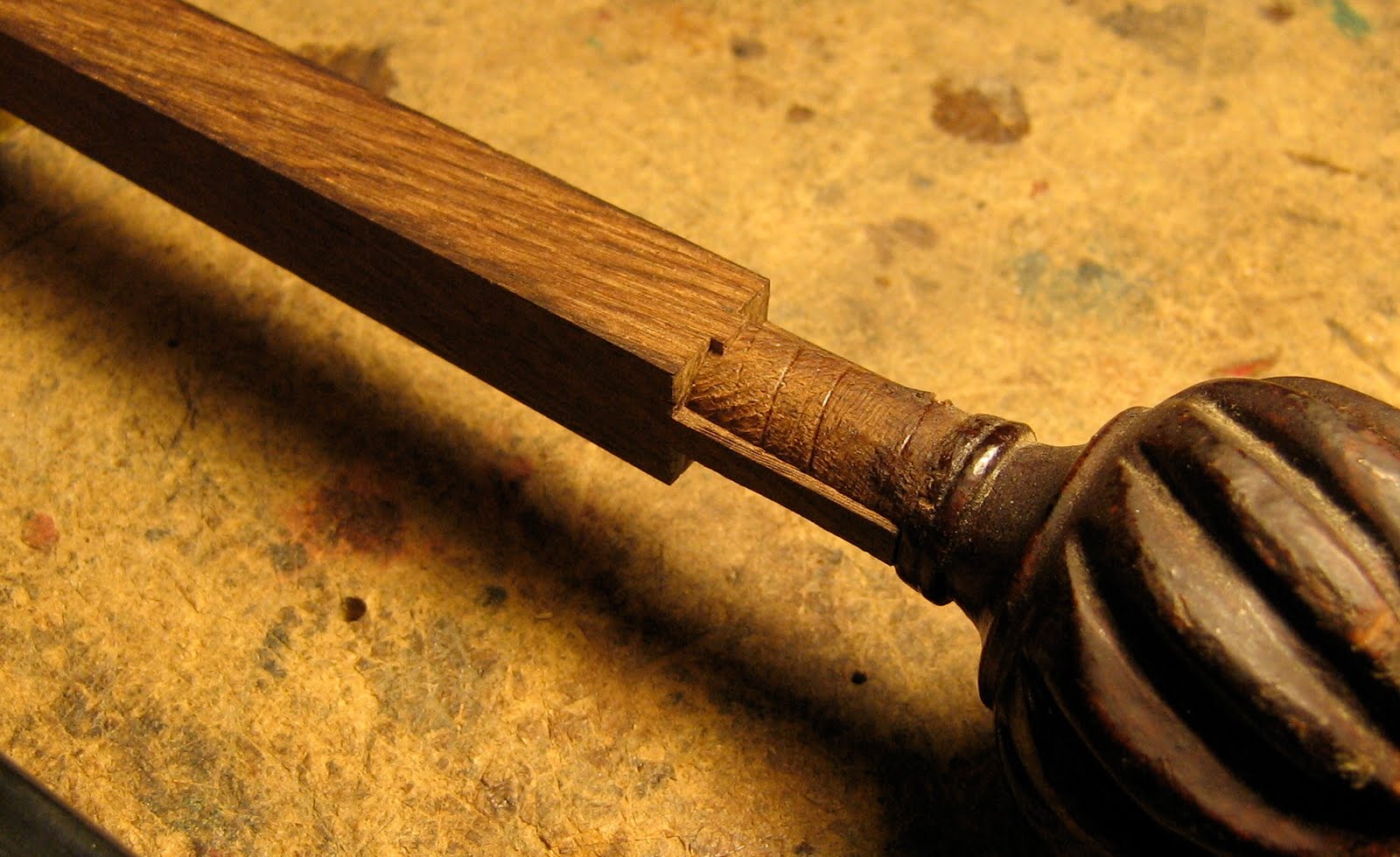 Daily Guitar Repair Rebuilding a sitar friction tuning peg