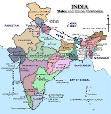 LA INDIA - Mapa