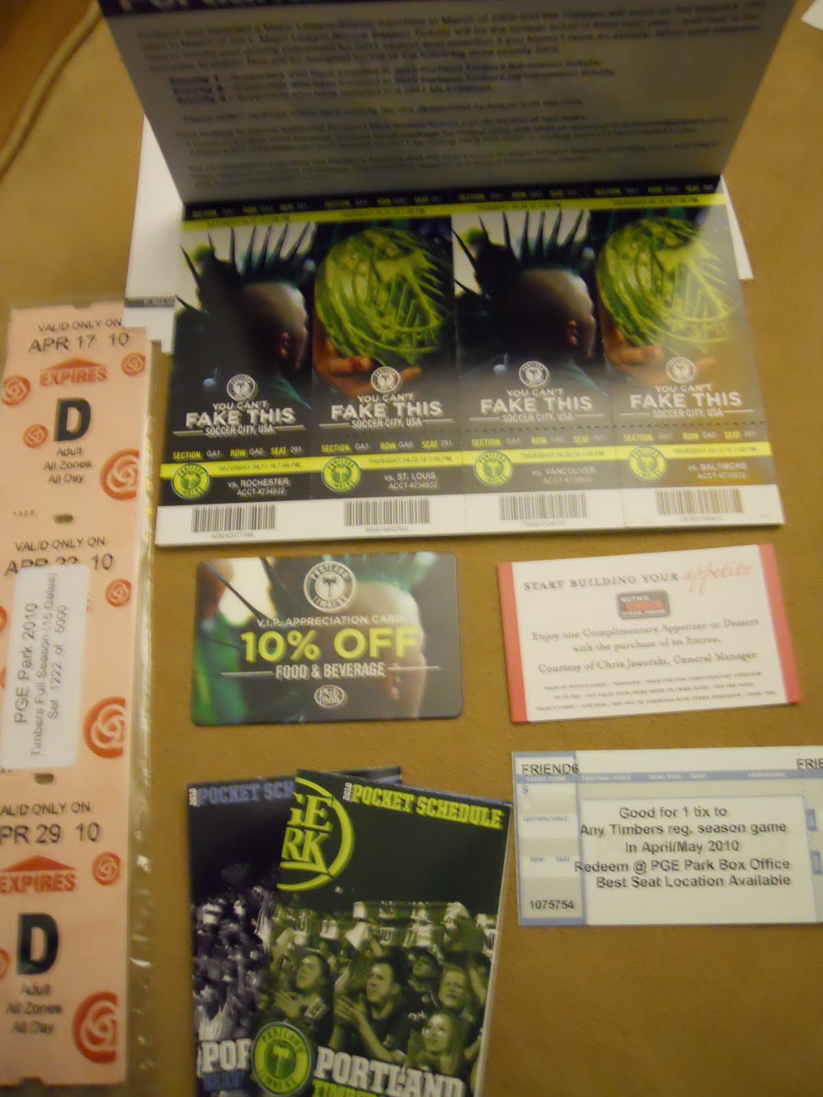 Portland Timbers a View from the North End Season Tickets are in!!!