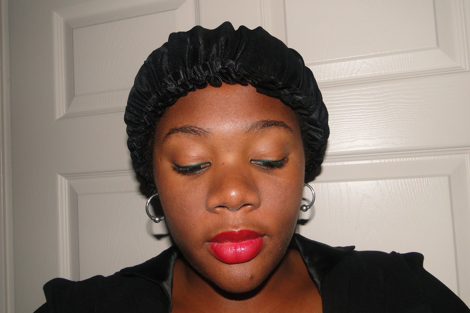 Loc Rocker Covering the locs at night...