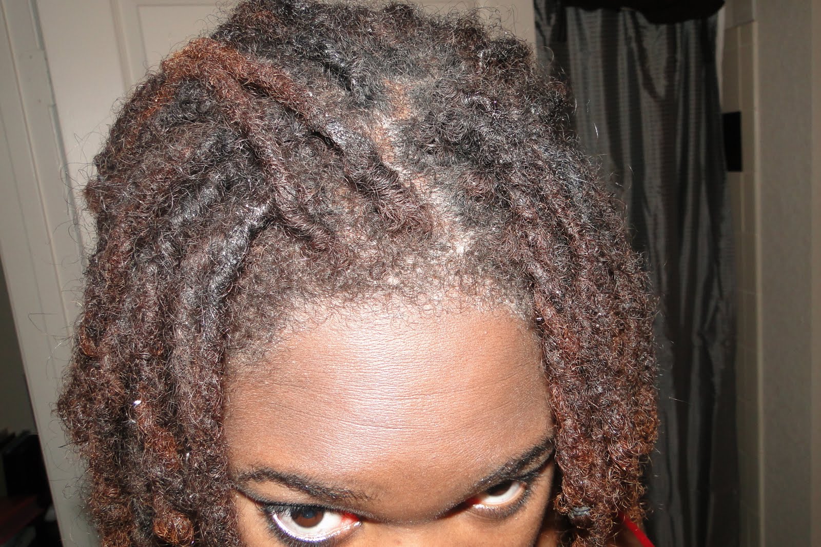 Loc Rocker Swimming with Locs