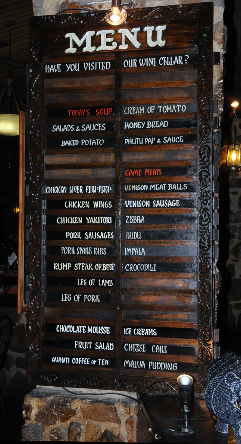 South Africa 2010 Carnivore Restaurant