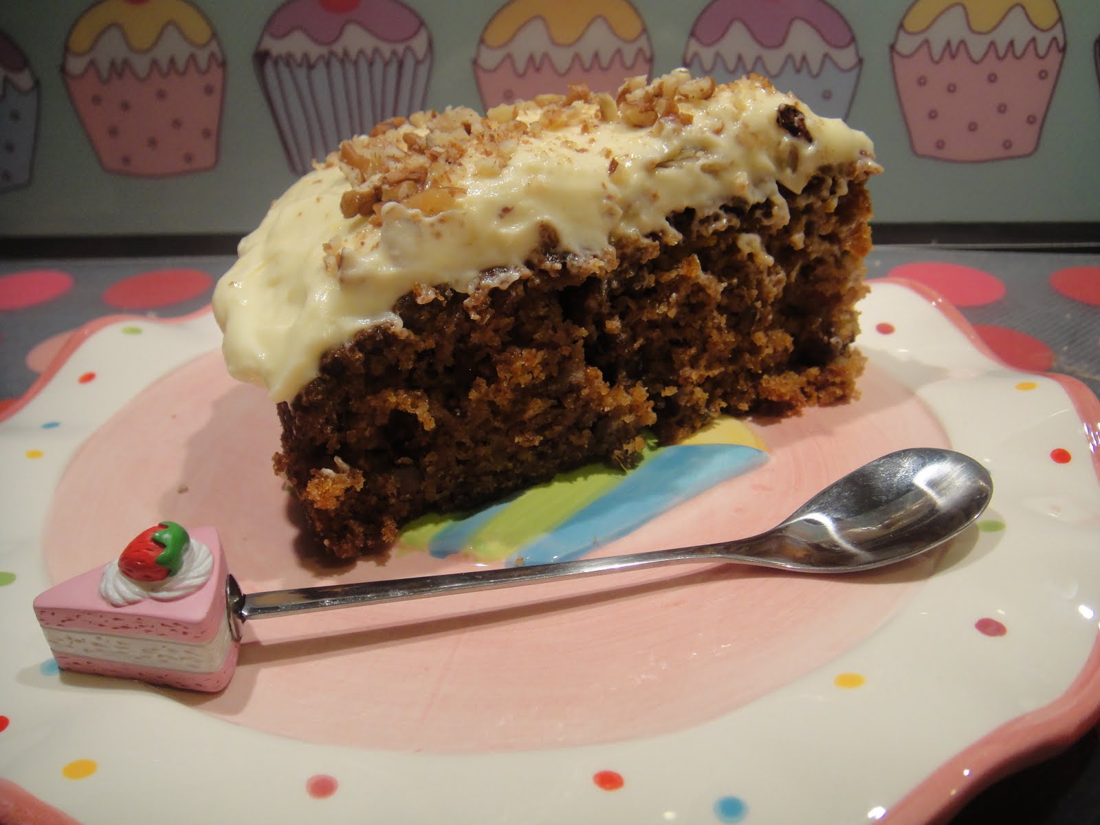 The more than occasional baker Carrot pecan cake with maple syrup and