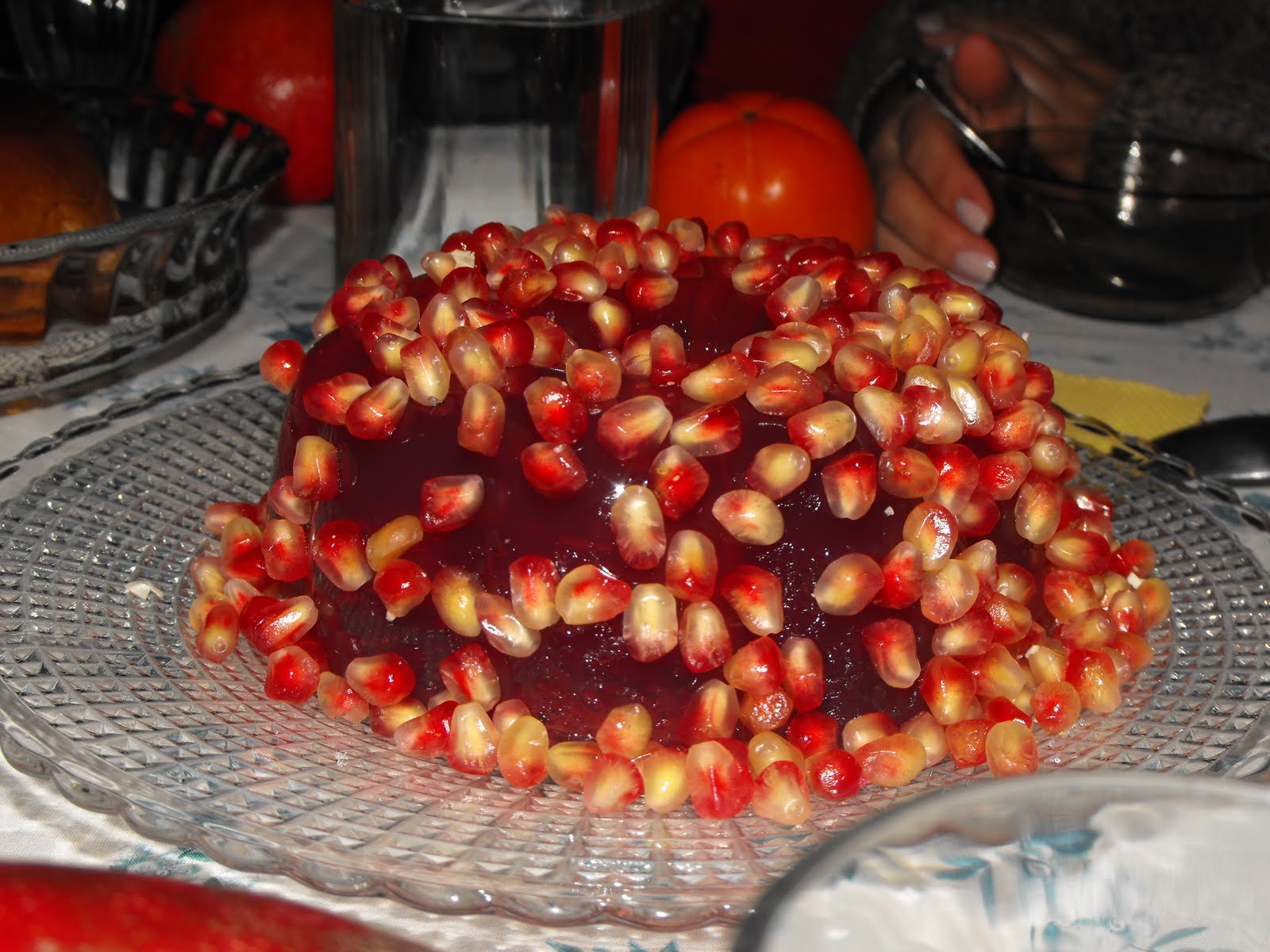 Pinturas Christmas gelatin pudding