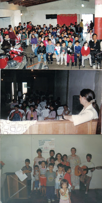 Eventos Infantis entre 1995 e 1998