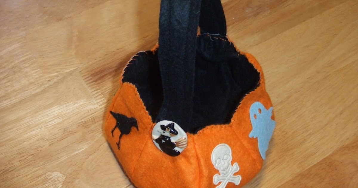Crafting With Mel Pumpkin Bag