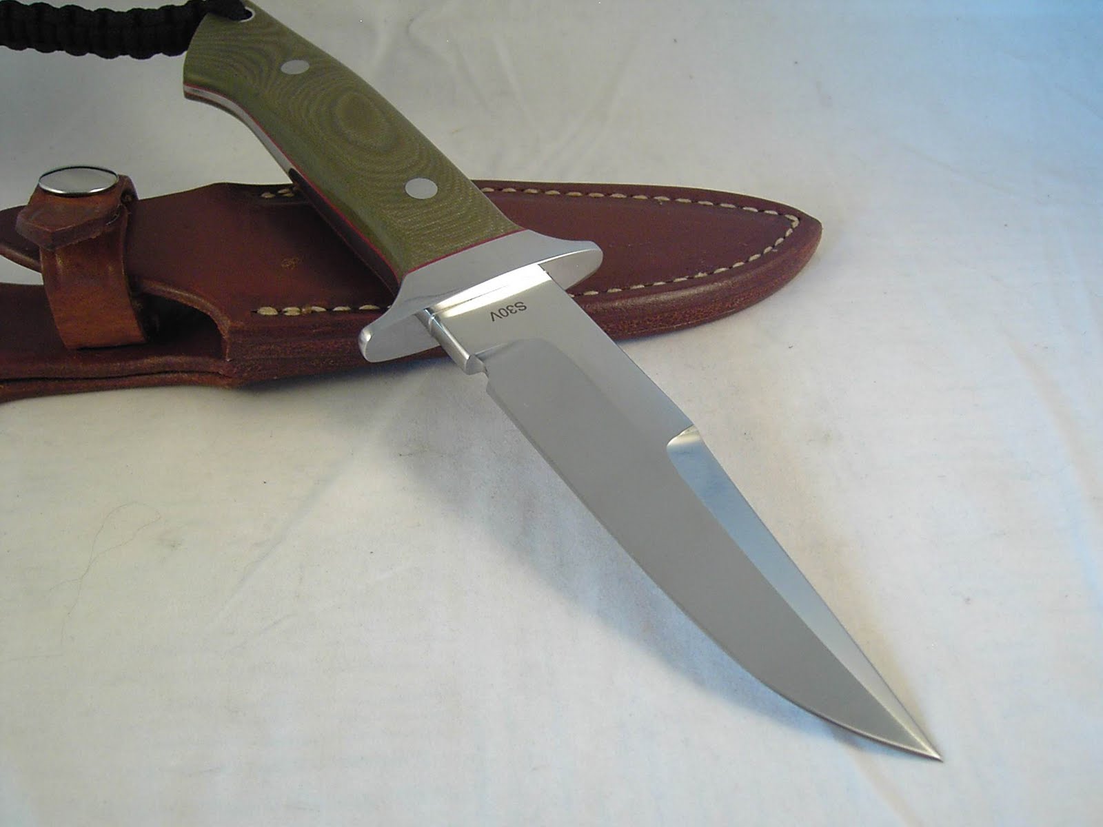 Knol's Custom Knives Baker Chute knife