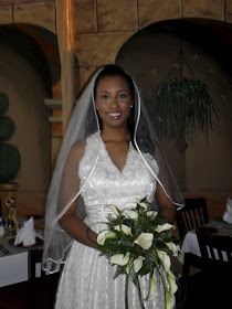 African American Wedding Hairstyles Hairdos Real Bride Veiled