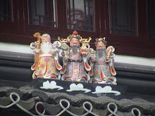 Fuk, Luk y San , los dioses de la riqueza y la felicidad,el éxito y la longevidad y la salud.