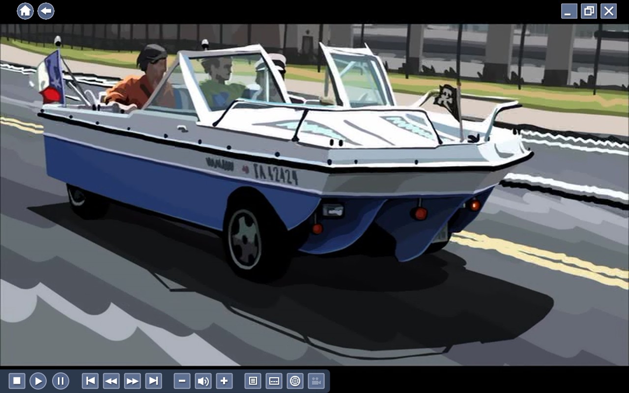 boat car guy waking life i see this guy driving his boat around town all the time boat car guy waking life i see this guy driving his boat around town all the time