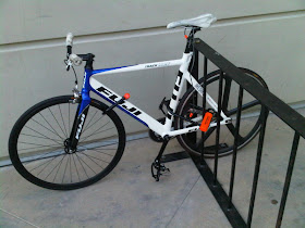 locking up your bike