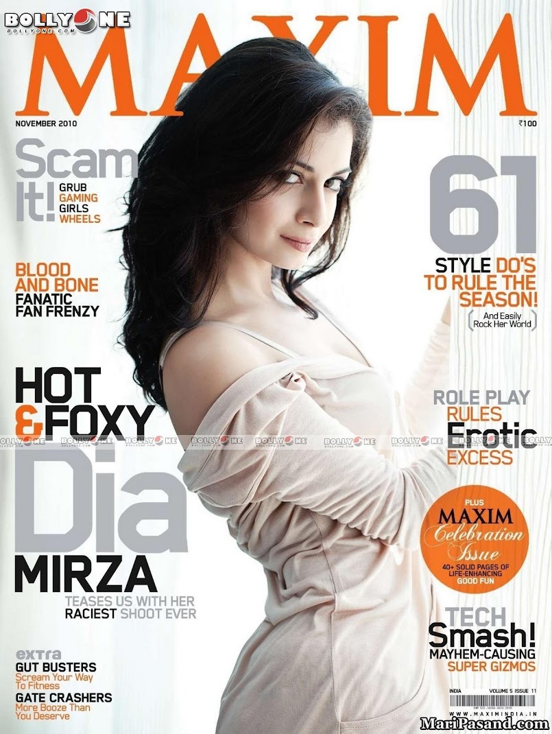  Dia Mirza Maxim November 2010 HQ Scans