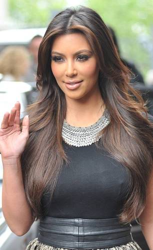  Kim Kardashian  -  Kim Kardashian ITV Studios London Pics