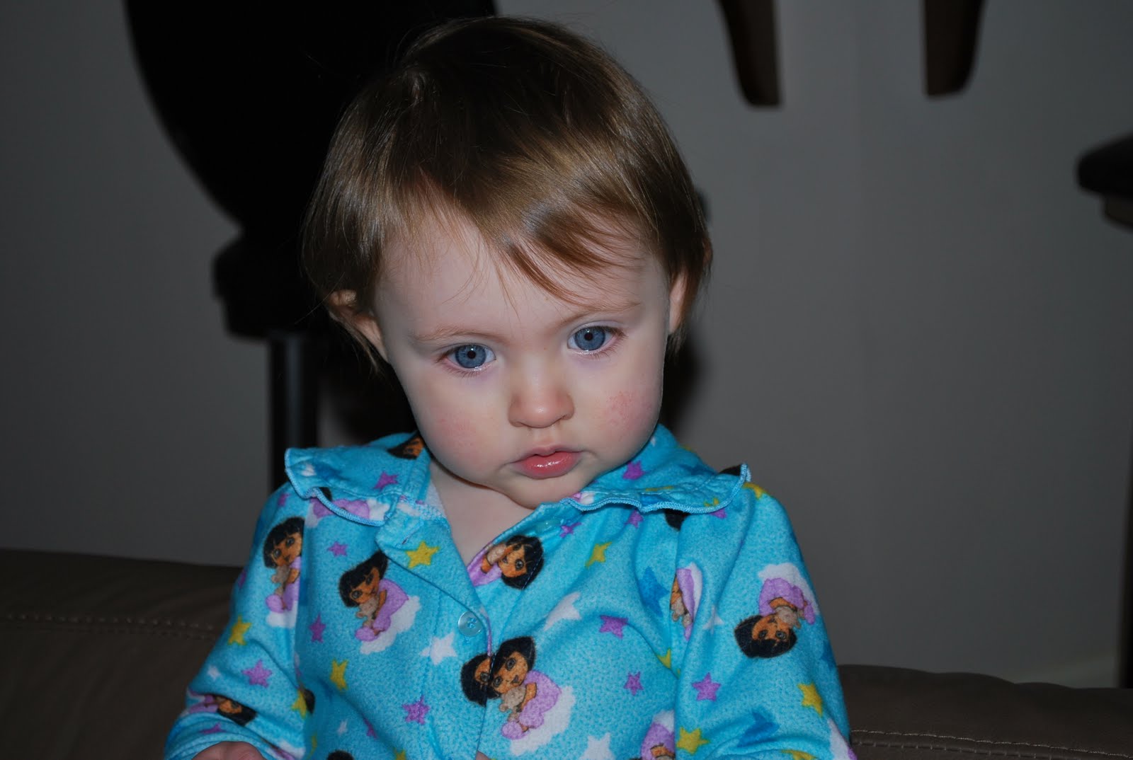 The Kelly Kids Caroline 20monthsFirst busted lip