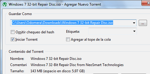 Discos Recuperacion Windows Vista Gratis