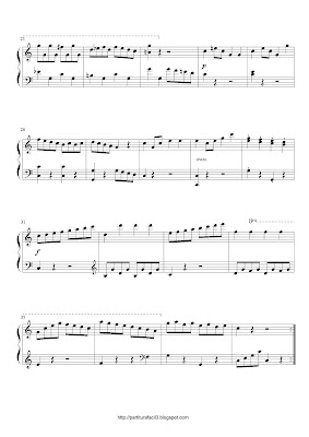 Partitura de piano gratis de Muzio Clementi: Allegro (Primer movimiento de la Sonatina Op.36 No.1)