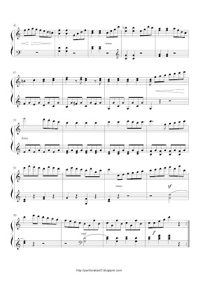 Partitura de piano gratis de Friedrich Kuhlau: Allegro (Primer movimiento Sonatina Op.55, No.1)