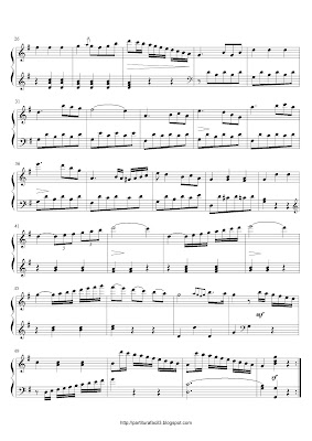 Partitura de piano gratis de Friedrich Kuhlau: Allegretto (Sonatina Op.55, No.2)