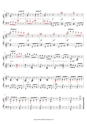 Partitura de piano gratis de Piort Illych Tchaikovsky: The witch (Op.39, No.20)