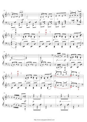 Partitura de piano gratis de Claude Debussy: El muñeco de trapo (Golliwogg's cake-walk)