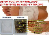DETOX FOOT PATCH RM0.65/PC