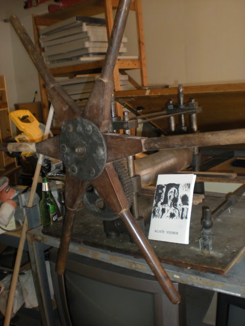 Dislocations Copperplate Printing Press