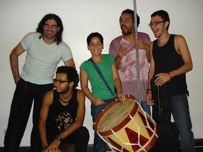 Marcelo Jardim, Nando Zâmbia, Diana Ramos, Jarbas Bittencourt e Daniel Neto