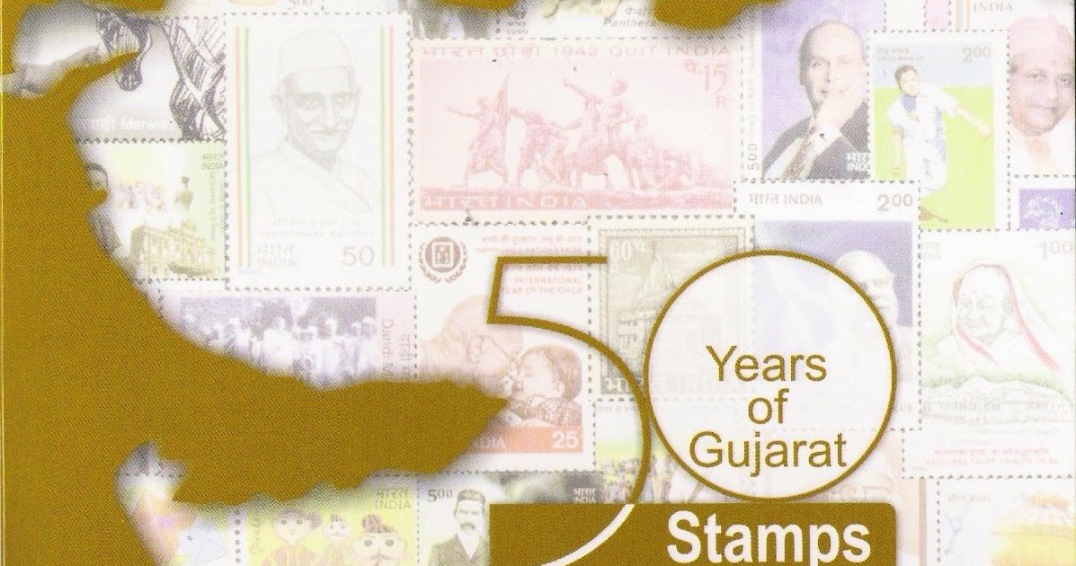 Setenant Stamps of India Golden Jubilee of Gujarat State Booklets