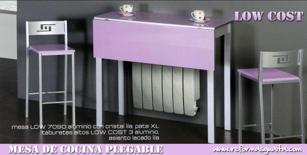 Mesa plegable LOW COST en cristal ~ Reformas Guaita Mesa plegable LOW COST en cristal ~ Reformas Guaita